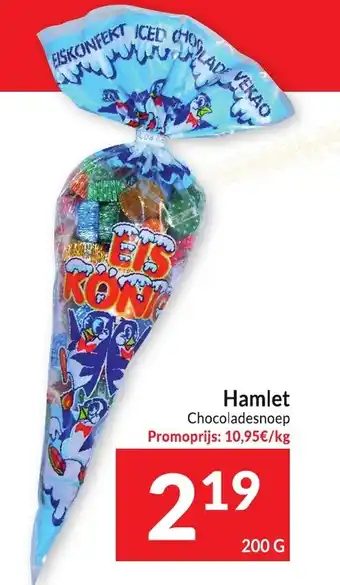 Intermarché Hamlet Chocoladesnoep 200g aanbieding