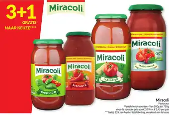 Intermarché Miracoli Pastasaus aanbieding