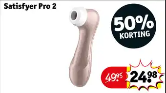 Kruidvat Satisfyer Pro 2 aanbieding