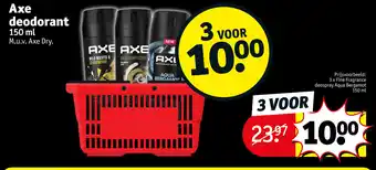 Kruidvat Axe deodorant 150mL aanbieding