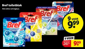 Kruidvat Bref toiletblok aanbieding
