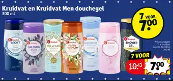 Kruidvat Kruidvat en kruidvat men douchegel aanbieding