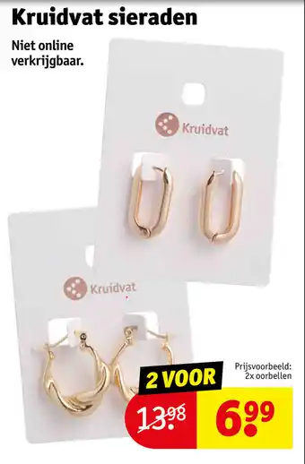 Kruidvat Kruidvat sieraden aanbieding