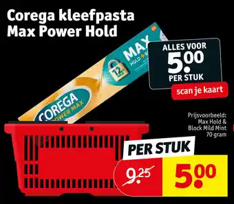 Kruidvat Corega kleefpasta Max Power Hold aanbieding