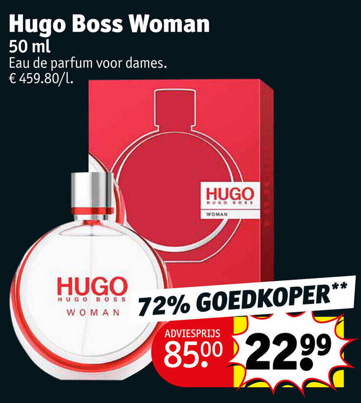 Kruidvat Hugo Boss Woman 50 ml aanbieding