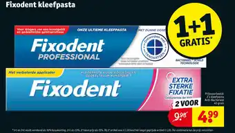 Kruidvat Fixodent kleefpasta aanbieding