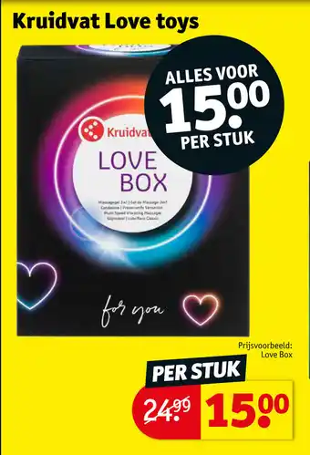 Kruidvat Kruidvat Love toys aanbieding
