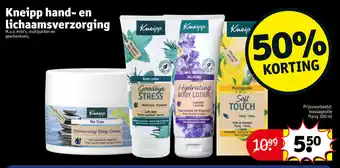 Kruidvat Kneipp hand- en lichaamsverzorging aanbieding