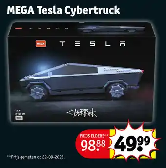 Kruidvat MEGA Tesla Cybertruck aanbieding