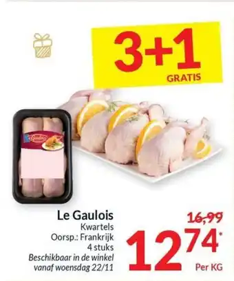 Intermarché Le Gaulois Kwartels aanbieding