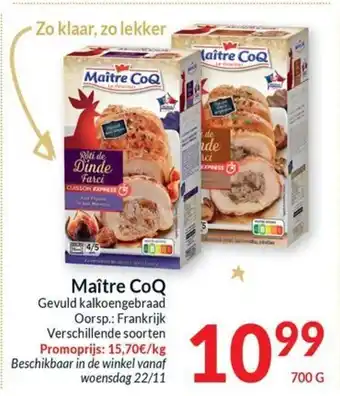 Intermarché Maître CoQ 700 g aanbieding