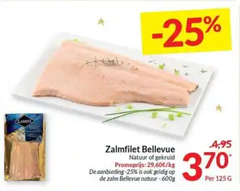 Intermarché Zalmfilet Bellevue 125 g aanbieding