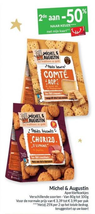 Intermarché MICHEL & AUGUSTIN aanbieding