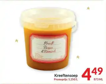 Kreeftensoep 873mL