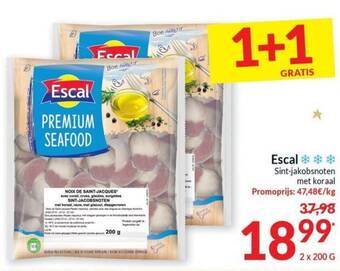 Intermarché Escal 2 x 200 g aanbieding