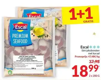 Intermarché Escal 2 x 200 g aanbieding