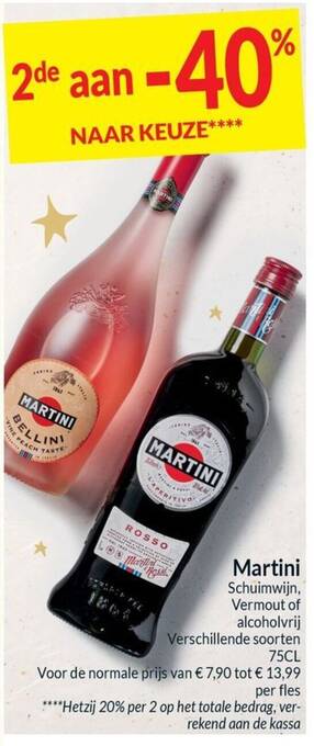 Intermarché Martini aanbieding