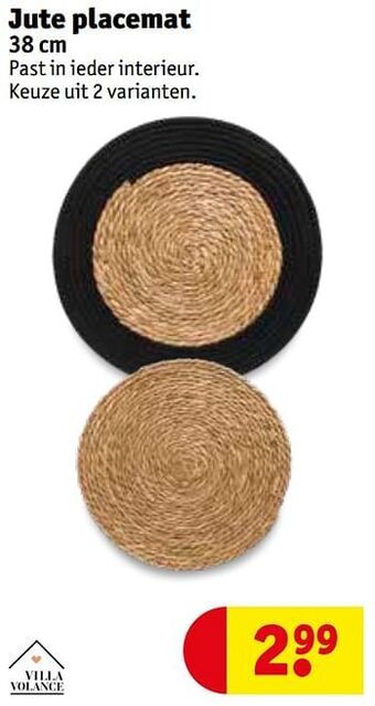 Jute placemat