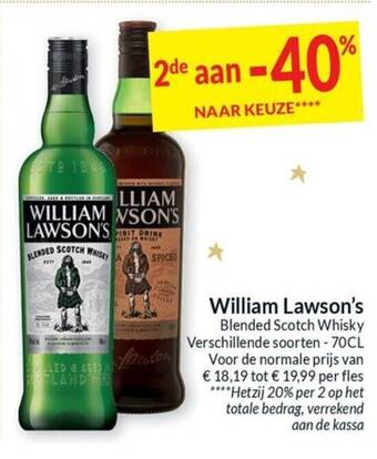 Intermarché William Lawson's aanbieding