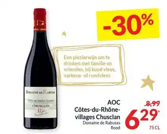 AOC Côtes-du-Rhône-villages Chusclan 75 cl