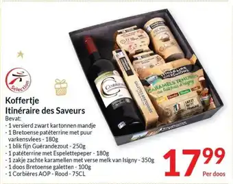 Intermarché Koffertje Itinéraire des Saveurs aanbieding
