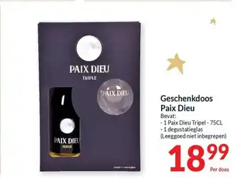 Geschenkdoos Paix Dieu