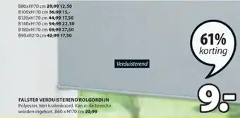 Jysk FALSTER VERDUISTEREND ROLGORDIJN aanbieding