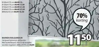 Jysk BARKEN ROLGORDIJN B80 x H170 cm aanbieding