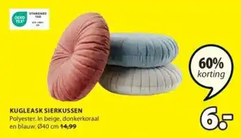 Jysk KUGLEASK SIERKUSSEN Ø40 cm aanbieding