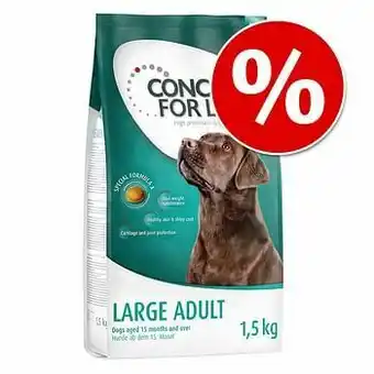 Zooplus Extra voordelig: 1,5 kg Concept for Life Hondenvoer - Boxer aanbieding