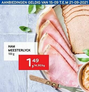 Alvo Ham meesterlyck aanbieding