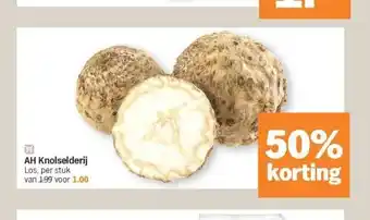 Albert Heijn Ah knolselderij aanbieding