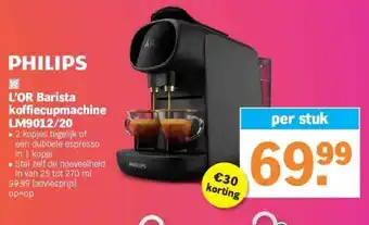 Albert Heijn L'or barista koffiecupmachine lm9012/20 aanbieding
