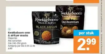 Albert Heijn Kwekkeboom oven & airfryer snacks aanbieding