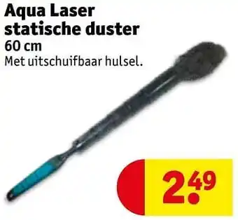 Kruidvat Aqua laser statische duster aanbieding