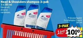 Kruidvat Shampoo classic 285ml aanbieding