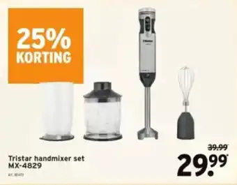 GAMMA Tristar handmixer set MX-4829 aanbieding