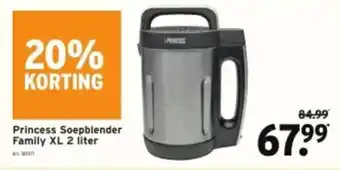 GAMMA Princess Soepblender Family XL 2 liter aanbieding