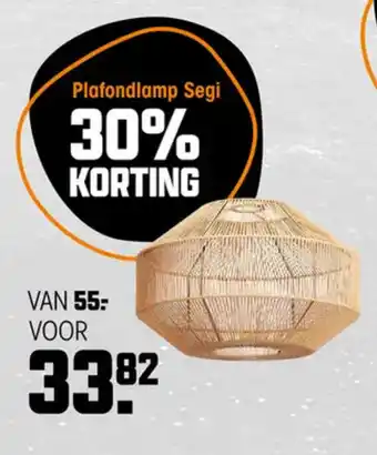 Kwantum Plafondlamp Segi aanbieding