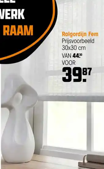 Kwantum Rolgordijn Fem aanbieding