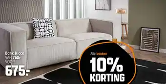 Kwantum Bank Ricca aanbieding