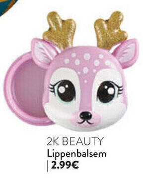 Di 2K BEAUTY Lippenbalsem aanbieding