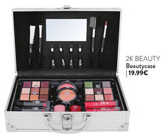Di 2K BEAUTY Beautycase aanbieding