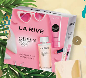 Di LA RIVE Queen of Life - Eau de parfum 75 ml, douchegel 100 ml aanbieding