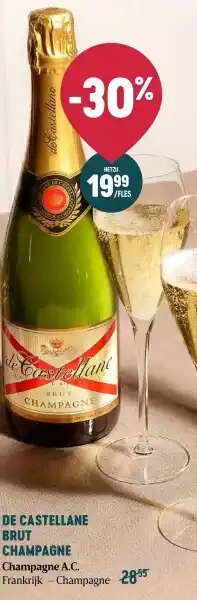 Delhaize De castellane brut champagne aanbieding