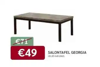 Crack Salontafel georgia aanbieding
