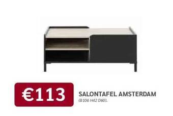Crack Salontafel amsterdam aanbieding