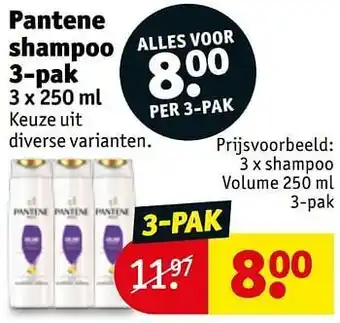 Kruidvat Shampoo volume 250ml aanbieding