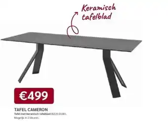 Tafel cameron