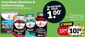 Kruidvat Vitamine c 1000 vegan aanbieding